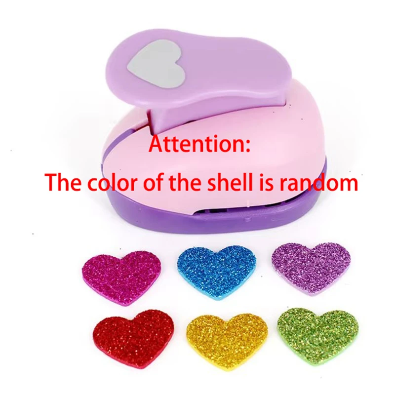 DIY Paper Cut Eva Foam Maker Puncher Scrapbooking Labor Saving For Kid Hole Punch Embossing 5*3*4.5cm