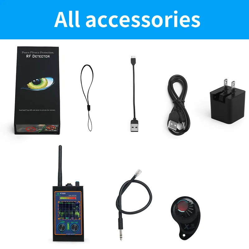 New Anti-monitor Anti-sneak Shooting Surveillance Camera Detector Anti-gps Positioning Tracking GPS Wireless Scanner