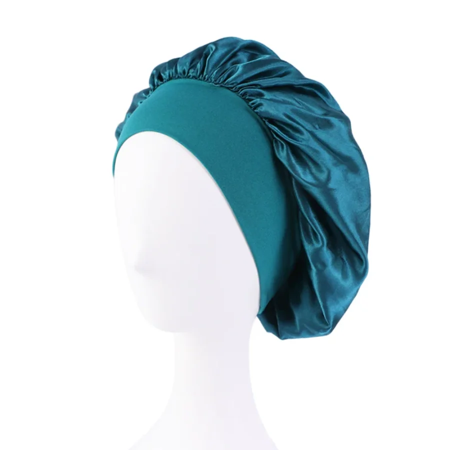 Satin Wide Brim Sleep Bonnet 6