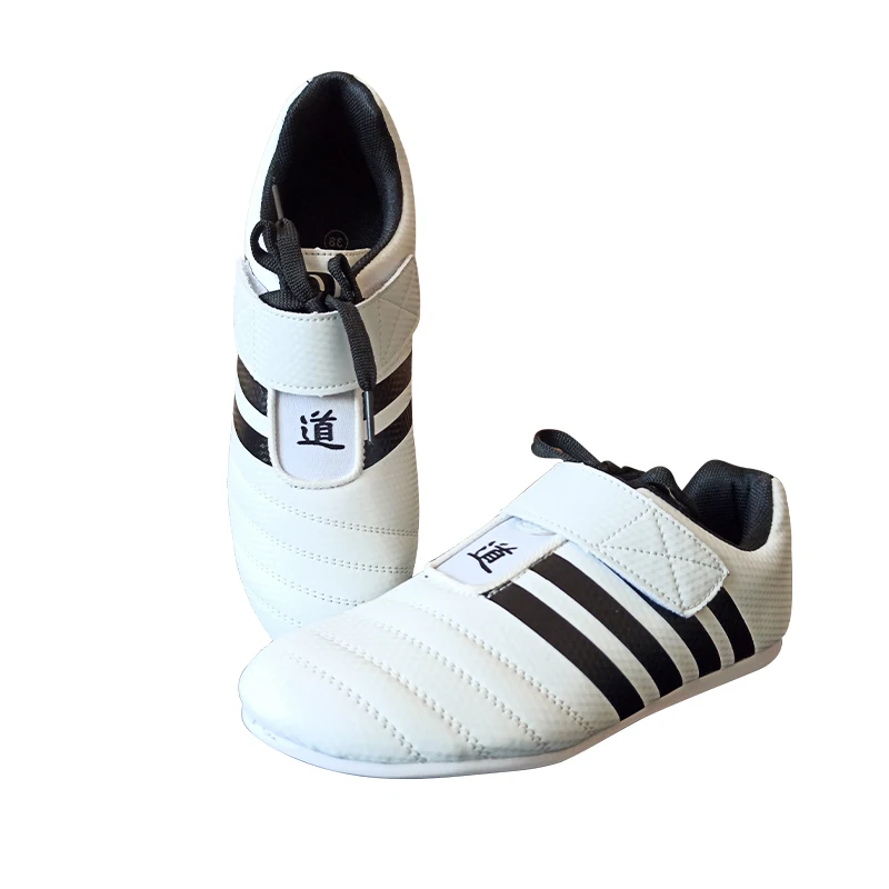 Taekwondo Shoes White Men's Sneaker Breathable Kung Fu Wushu Shoes Taichi Karate Martial Arts Wrestling Sneakers Kids Taekwondo