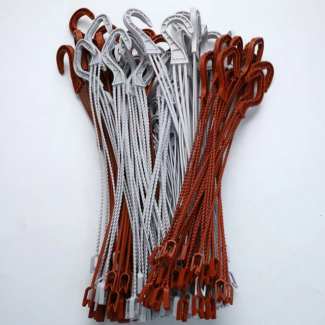 10 db Növényi Akasztó Makrame Függő Virágcserepek Tartó Kerti Ültetvényes Horgok Otthoni Dekoráció Kertész Virágvirág Állvány Horog - Image 3