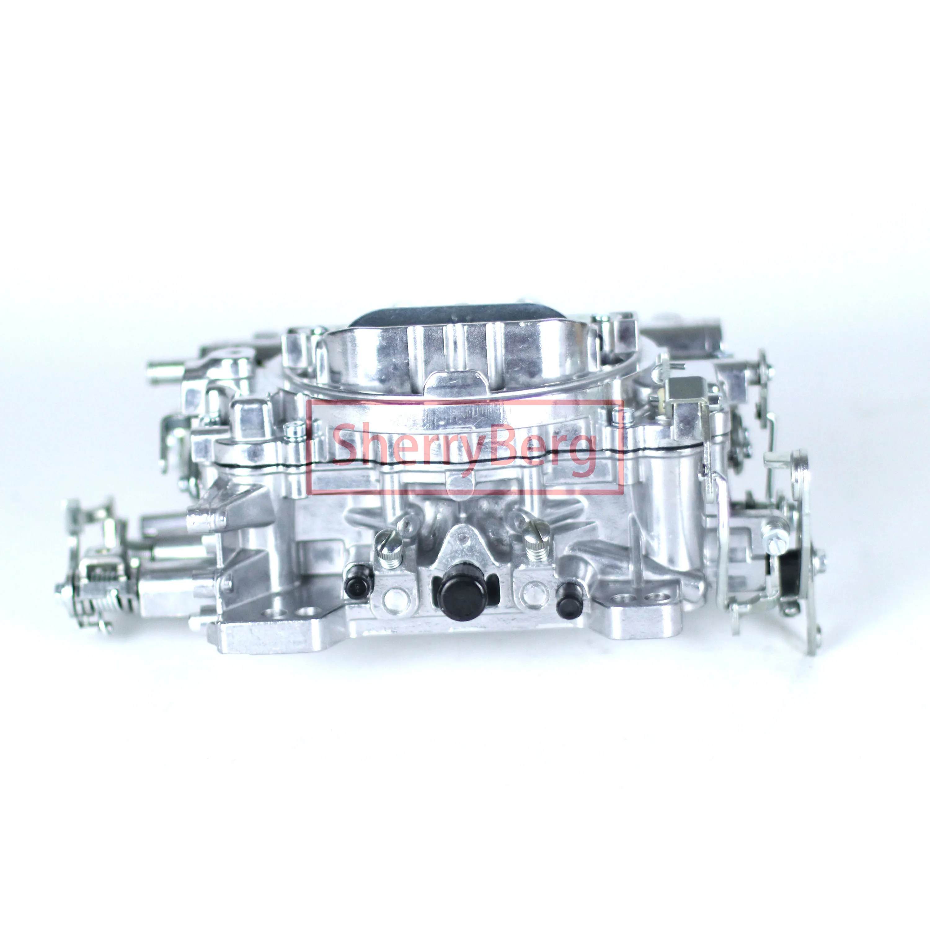 SherryBerg Perform 500 CFM 4bbl 사각 플랜지 수동 초크 기화기 Edelbrock Holley 9904 Wth Mechanical New 교체