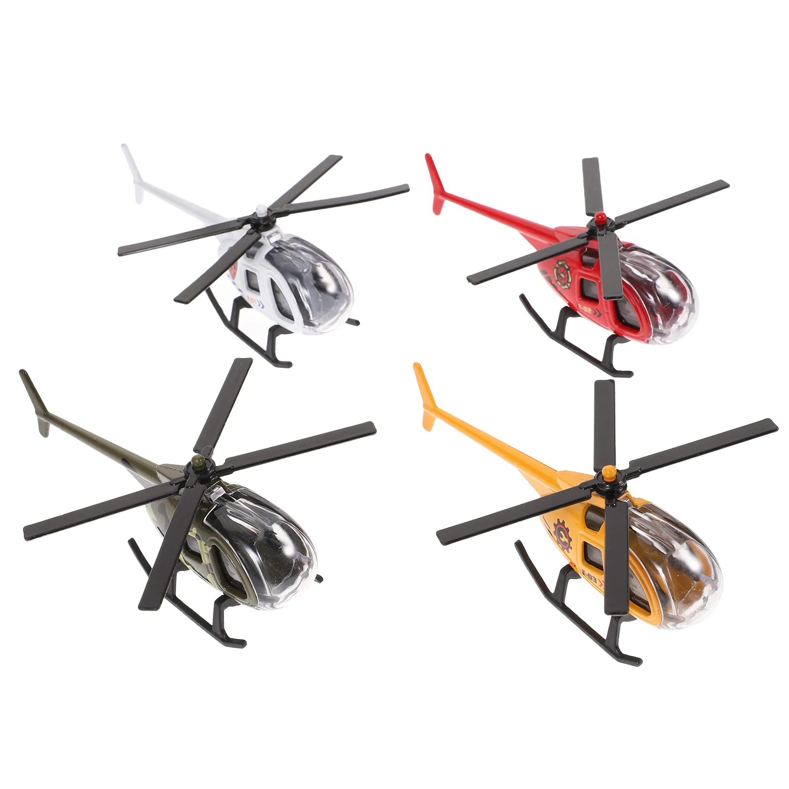 

Children's Boys Toys Model Shaped Decor Helicopter Tabletop Adornment Ornament Kids Home Childrens Toys