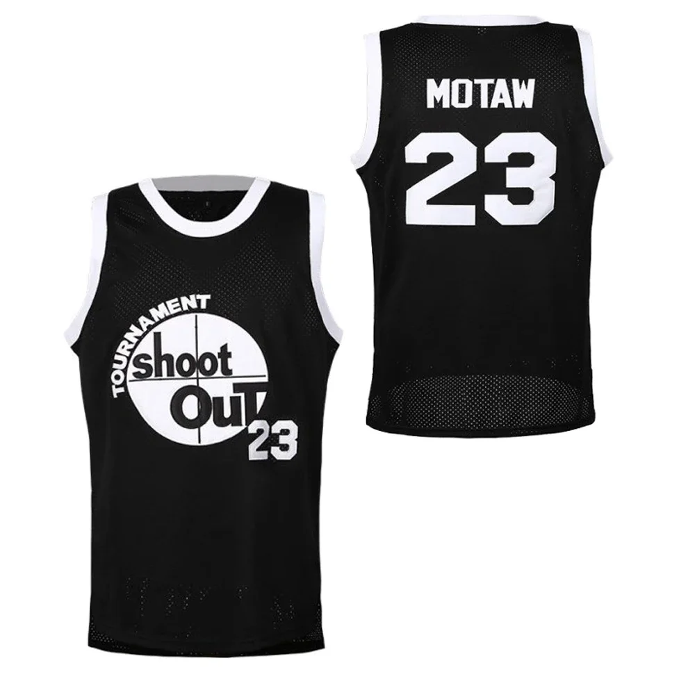 Basketball Jerseys shorts Tournament Shoot Out Birdmen 2 PAC 23 MOTAW 96 BIRDIE Sewing Embroidery Sports Outdoor Black Grey New
