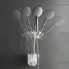 360° Rotation Hands Free Standing Shower Head Holder Bathroom Shelves Wall Mountted Sticker Rack Universal for Hairdryer Storage 4