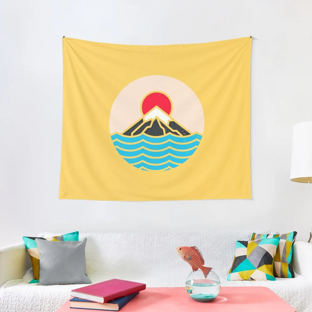 

Fuji Tapestry Art Mural Decoration Aesthetic Decorative Wall Mural