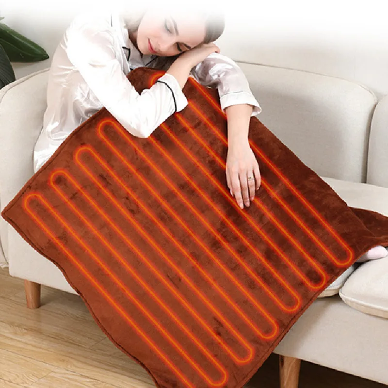 Electronic Sheet Flannel Electric Blanket Heated Aesthetic Pad Thermal Mat  Body Bed Warmer Winter Heater Antistatic Back Neck - AliExpress