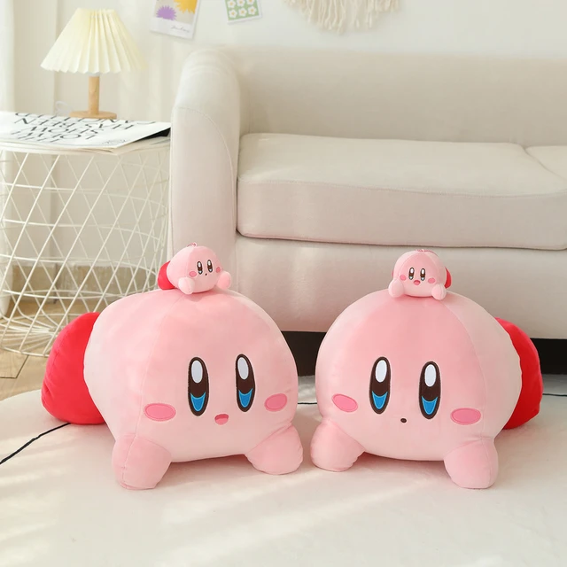 Cute Kirby plush with a head for heights • Magic Plush