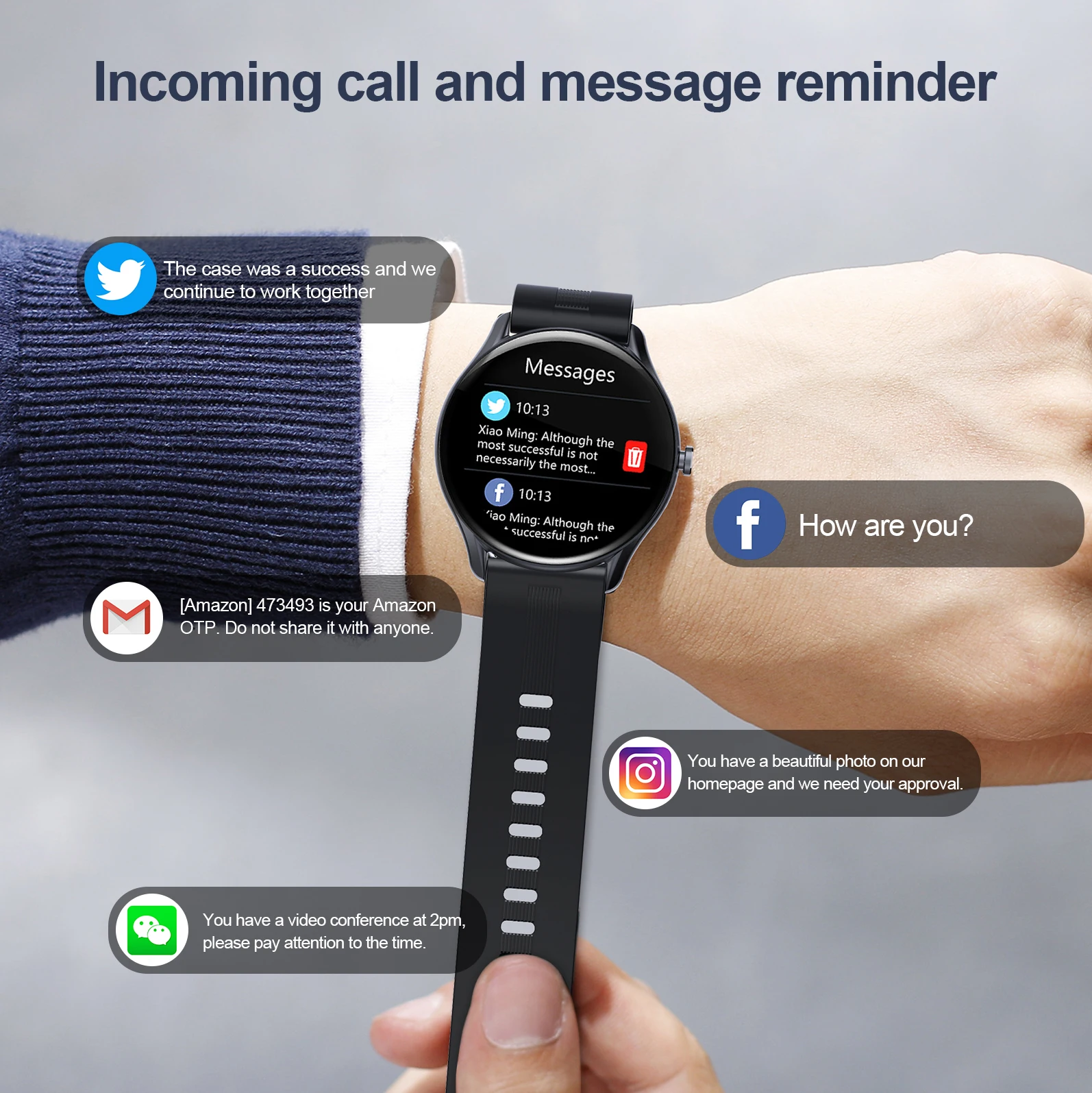 2022 L1 Smart Watch Men Bluetooth Call Full Touch Screen 1.32 Inch HD Sport Lady Fitness Bracelet Custom Watch  Sleep Heart Rate