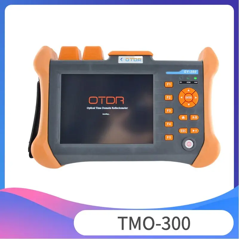 

Handheld OTDR TMO-300-SM-A 1310/1550nm 30/28dB,Integrated VFL, Touch Screen Optical Time Domain Reflectometer VFL BY DHL