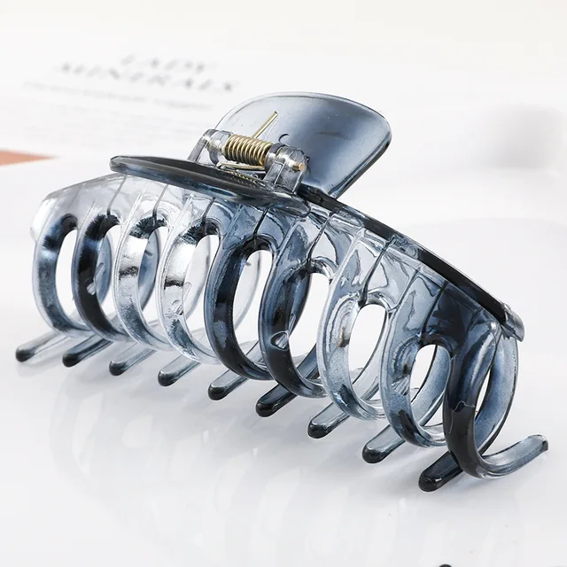 Hot Sale Solid Color Claw Clip Large Barrette Crab Hair Claws Bath Clip Ponytail Clip For Women Girls Hair Accessories Gifts S103-8-11cm