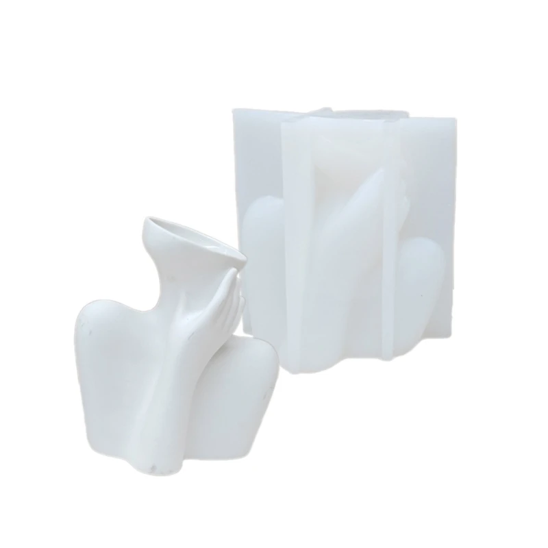 Silicone Molds Resin Casting Mold Home Decorations Human Body Cup Mold