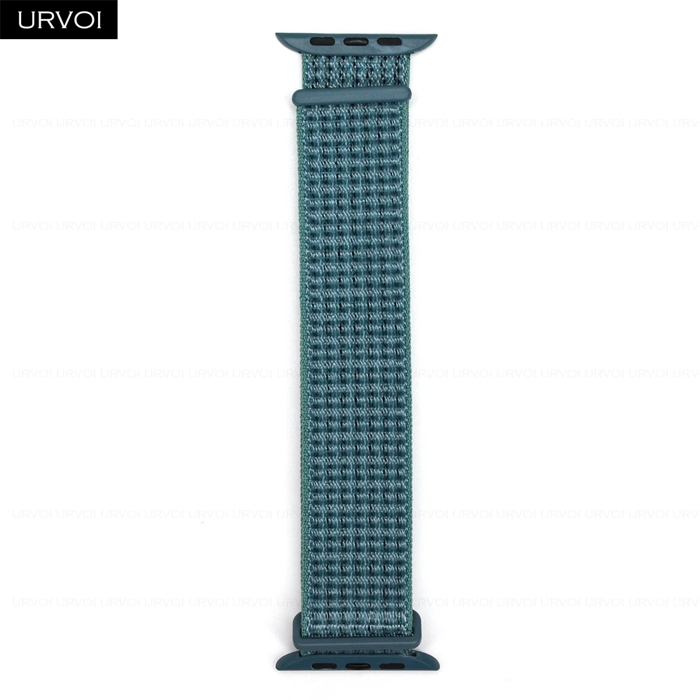 URVOI Premium Nylon Sport Loop Wristband with Hook & Loop Closure