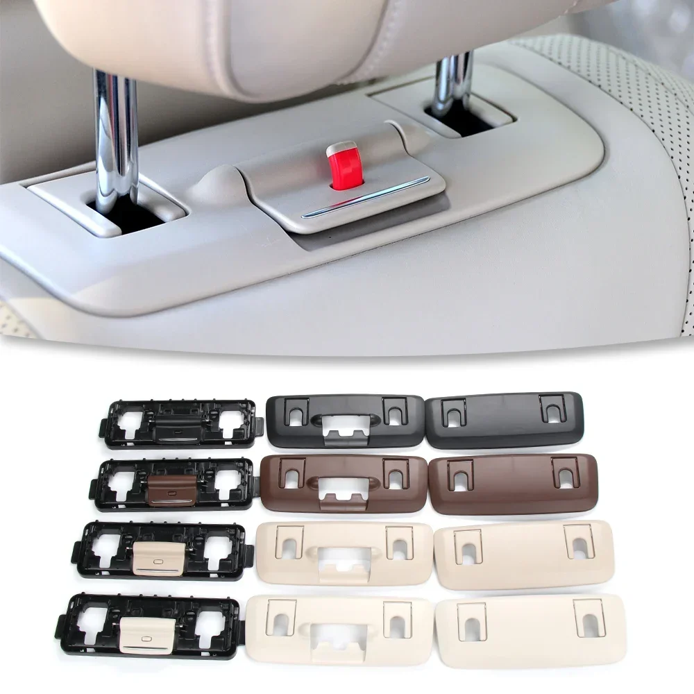 2229101512 Front Seat Headrest Clamp Cover Seat Headrest Cover Car Backrest For Mercedes S Class W222 2229101412