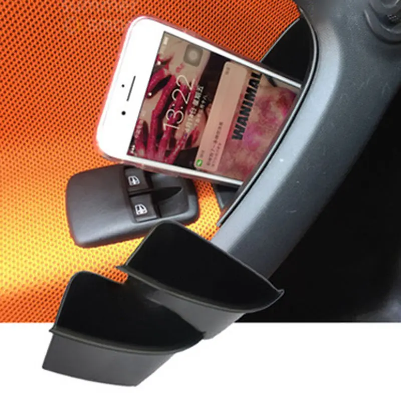 1 Pz Car Door Storage Box Phone Storage By The Door Decoration Per Mercedes Smart 453 Per Quattro Accessori Per Auto Interior Styling