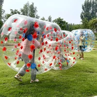 factory Wholesale Inflatable Bumper Ball Zorb Ball Bubble Football 1.2/1.5m Bubble Soccer Ball for kids adults Free Shipping 2