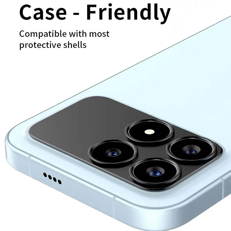 Redmi Camera Bezel Metal Lens Protector - Anti-Scratch Super Slim Cover Sticker