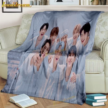 Stray Kids Blanket Soft Sofa Cover 2