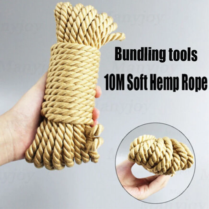 Manyjoy 5m10m SM Slave Bondage Rope Erotic Products Soft Cotton Rope Restraint Fetish Flirting Adult Game Sex Toys for Man Woman