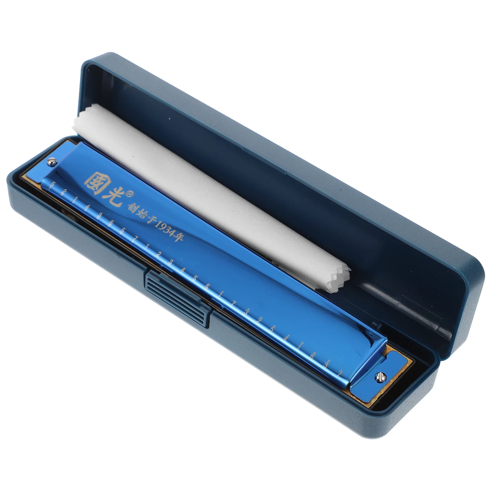 

Harmonica 24 Hole Key of Durable Harmonicas Musical Instruments Holes Portable Child