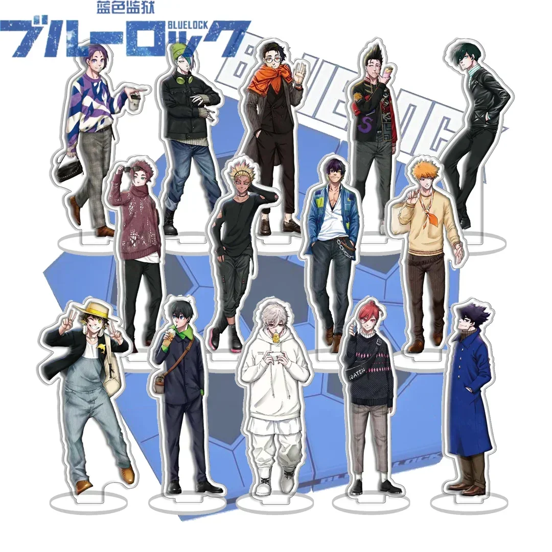 Blue Lock Anime Cosplay Acrylic Stand - Desk Decor & Gift Idea Featuring Isagi Yoichi