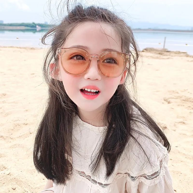 New Children's Retro Sunglasses Summer UV Protection Boys and Girls Sunglasses Baby Comfortable Shade Glasses_voghion.com