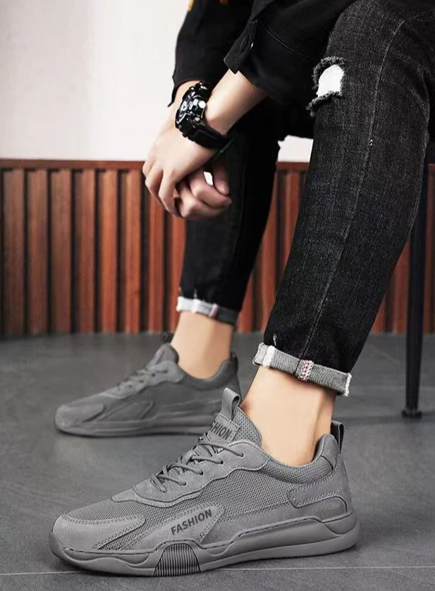 Herren Minimalistische Freizeitschuhe - Leichte Low-top Sneaker_voghion.com