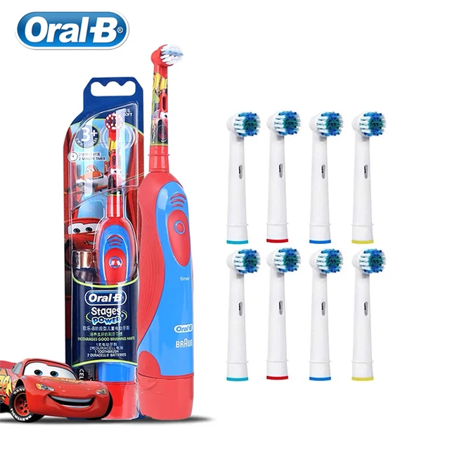 Oral B Electric Toothbrush for Kid Soft Brush Rotation Clean Teeth Brush For Kid Gentle Clean Teeth Waterproof Kid Tooth Brush 1