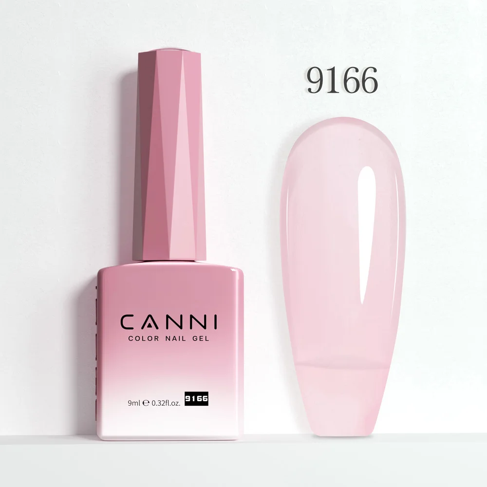 CANNI HEMA Free Black Glitter Diamond Sparkle Gel Polish - Long-Lasting Glossy Finish