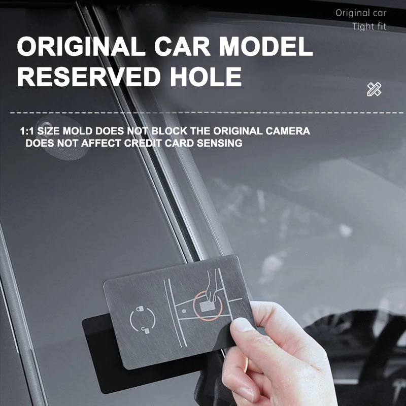 4pcs For Tesla Model 3 Automobile Protective Film B-pillar Model Y Scratch Proof Car TPU A-pillar Film Retrofitting Accessories