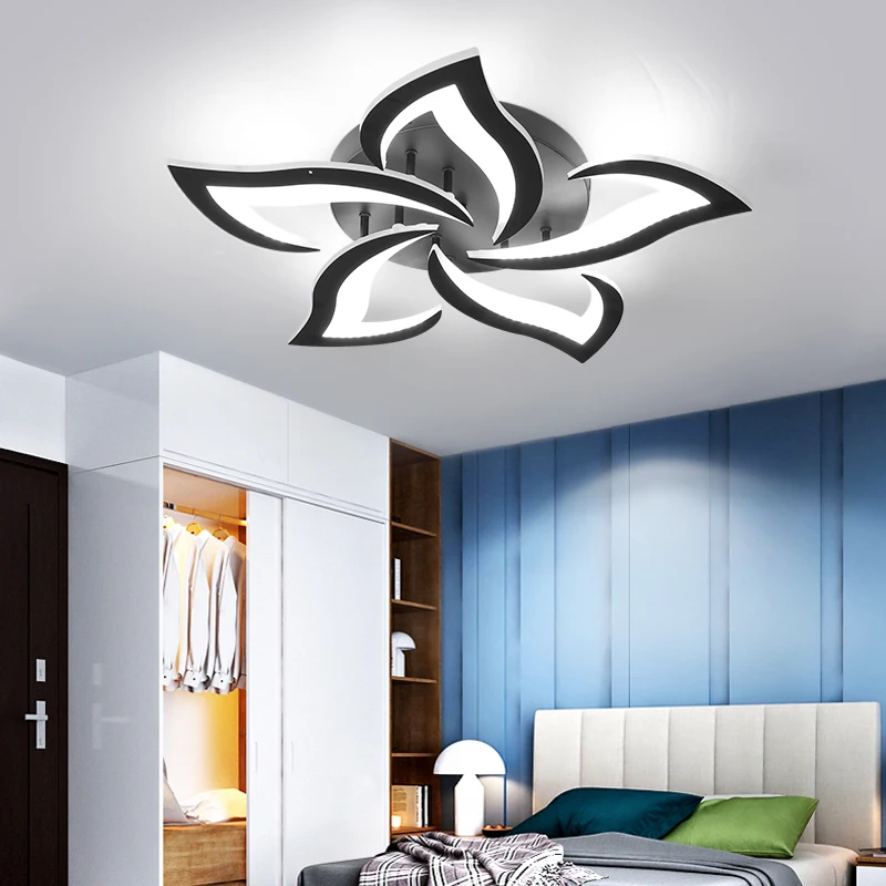 Acrylic LED Chandelier For Kitchen Bedroom Living Room Dining Room Gallery Restaurant Hall Office Indoor Home Lights