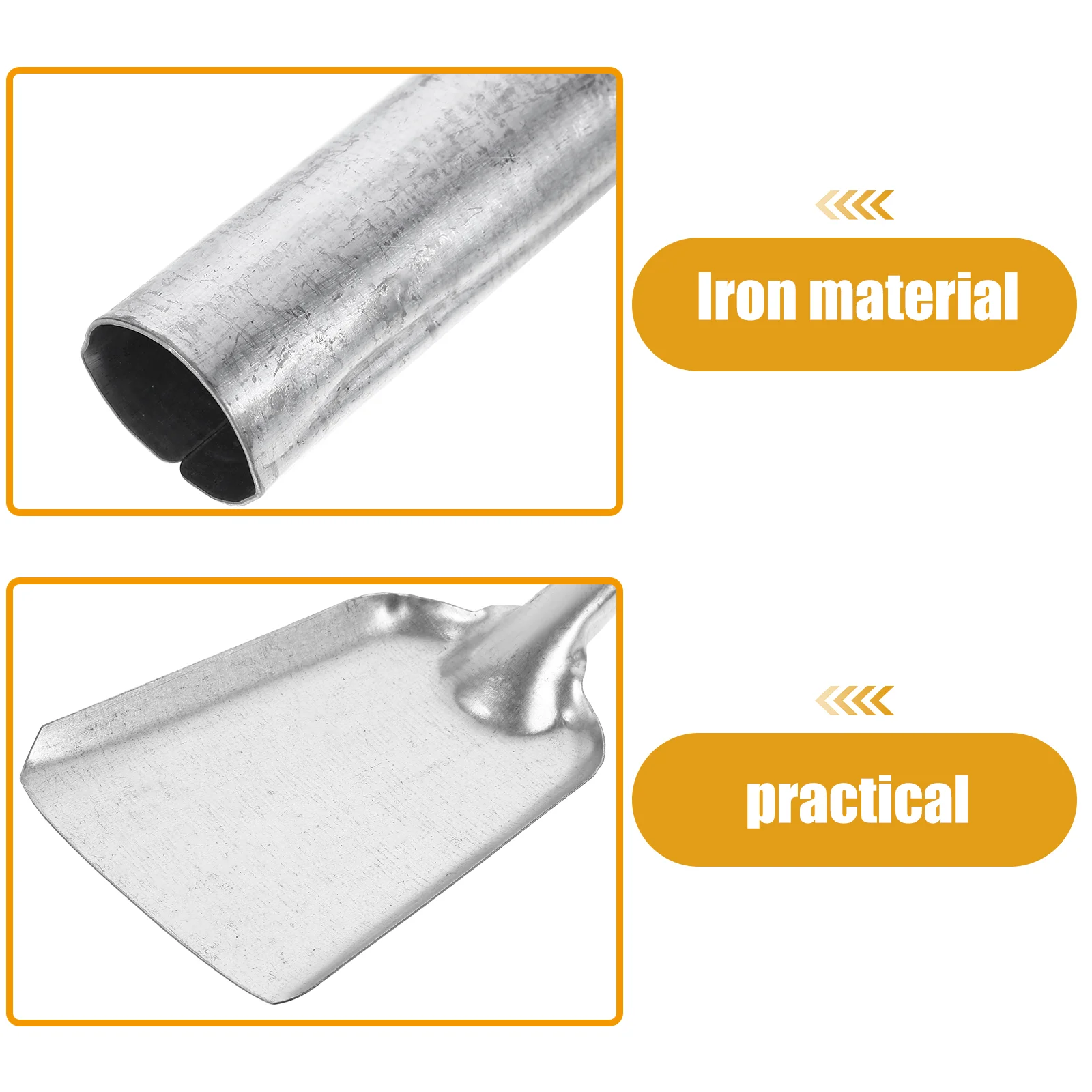 Soot Fireplace Spade Coal Ash Scoop Ashes for Grill Griddle Accessories Charcoal Household Multi-functional Coals Stove