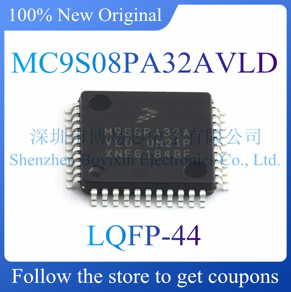 

NEW MC9S08PA32AVLD.Original genuine microcontroller chip. Package LQFP-44