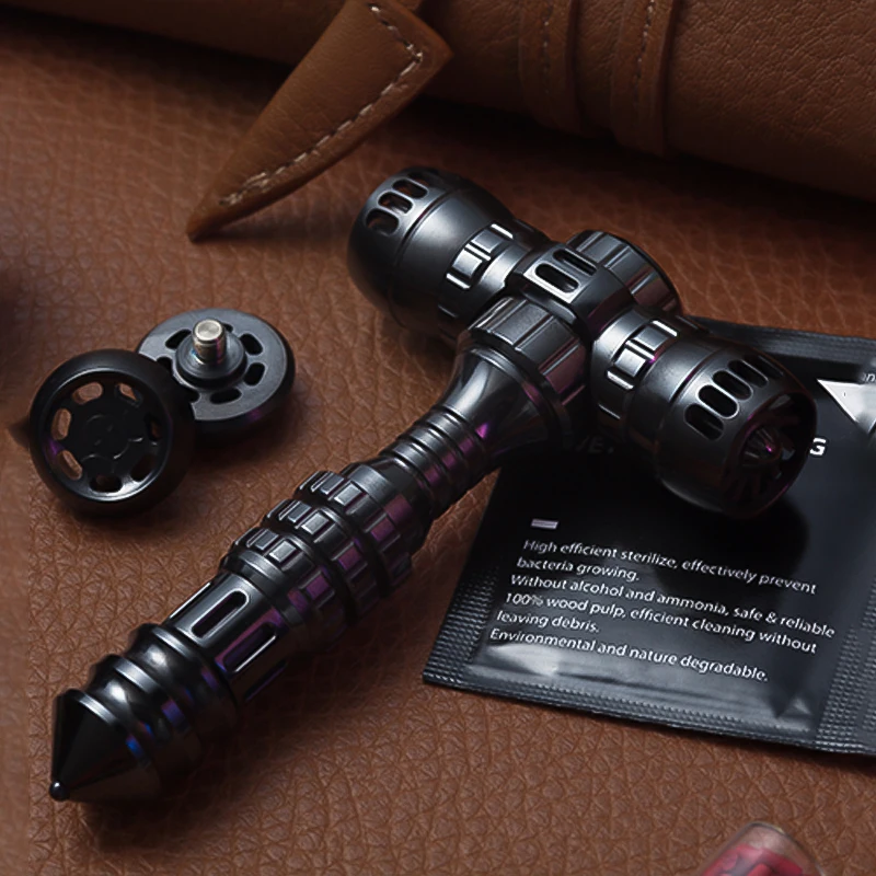 

Black Mirror Screwdriver Fingertip Spinner Multifunctional Black Technology Decompression Toy EDC
