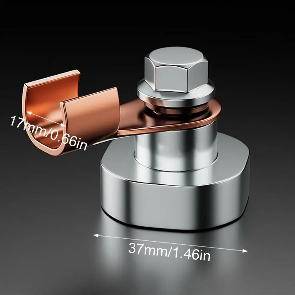 Welding Ground Magnet 500A Copper Electrode Welding Clamps Single Head Accessories Support magnetic welding holders welding accessories clamp magnetic welding fixer welding electrode clamp