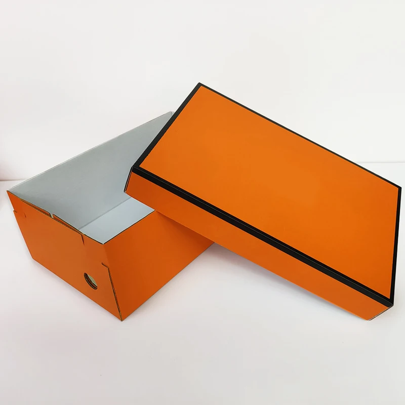 5Pcs Orange Cardboard Shoe Boxes Gift Package Carton Box Mysterious Box  Corrugated Shipping Box 32x20x12cm - AliExpress