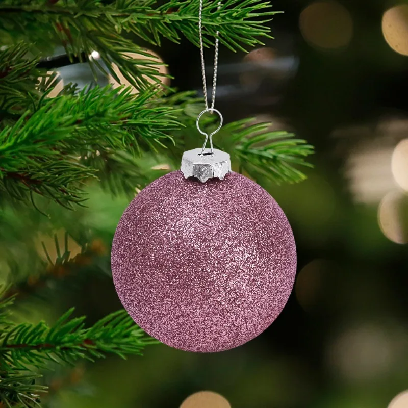 100 PCS Round Christmas Ball Ornament Caps Removable Xmas Tree Pendant Hanging Metal Caps DIY Navidad New Year Home Decoration
