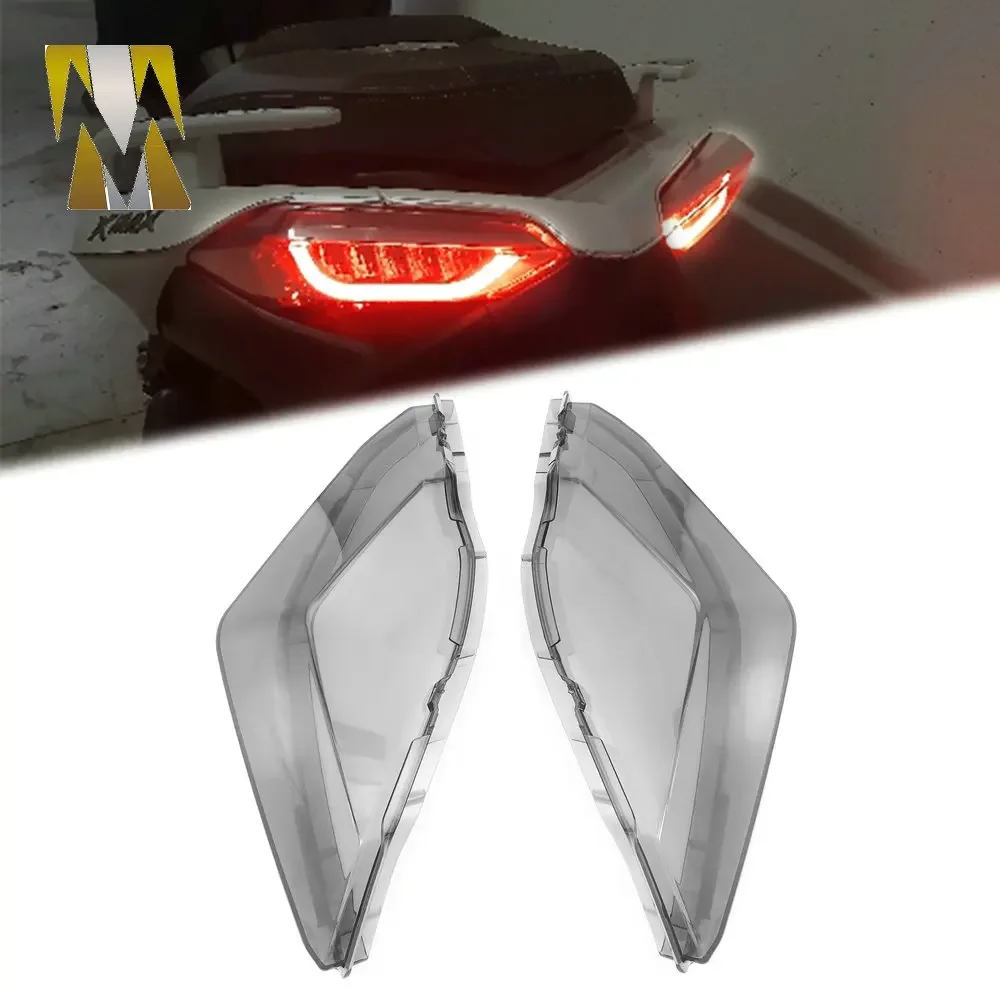 

For Yamaha XMAX 300 Tail Light Protector Shield XMAX 250 Rear Tail Lamp Cover Shell 2017-2020 2021 X MAX Motorcycle Accessories