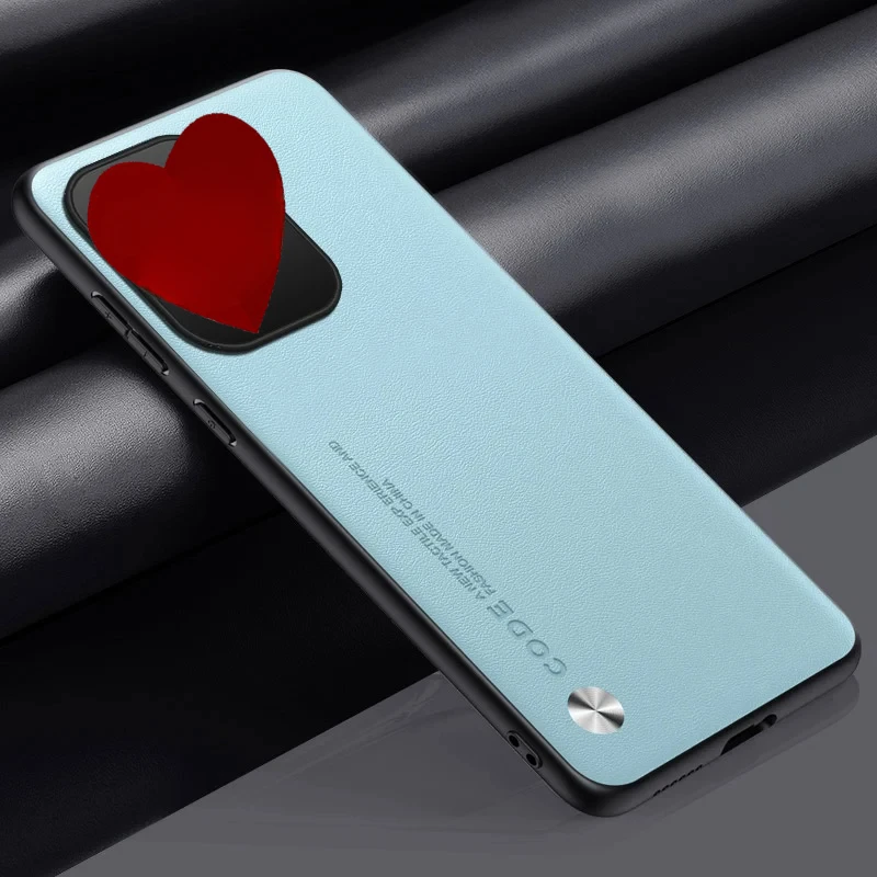 Luxury PU Leather Shockproof Silicone Phone Case - Premium Back Cover Protection