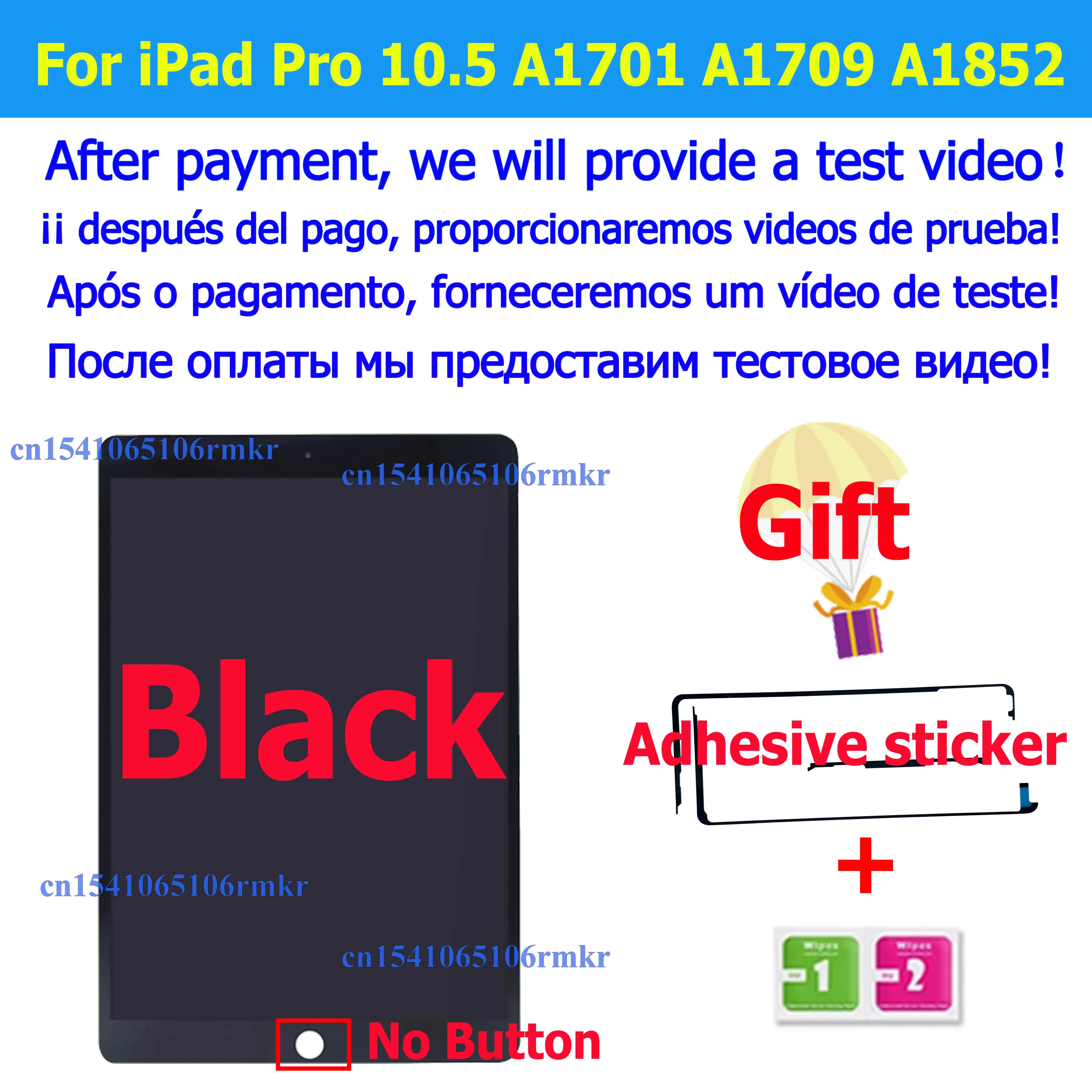 IPad Pro 10.5 Screen Replacement LCD Premium Repair Kit - White