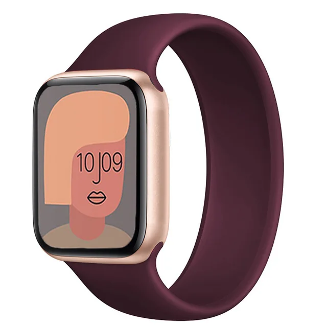Elastic Silicone Solo Loop Strap