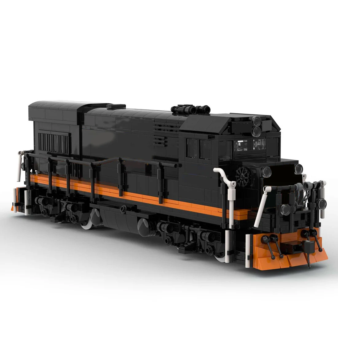 

Authorized MOC-116991 GE-U-18B Rio Grande Train Model Building Blocks MOC Set (1401PCS)