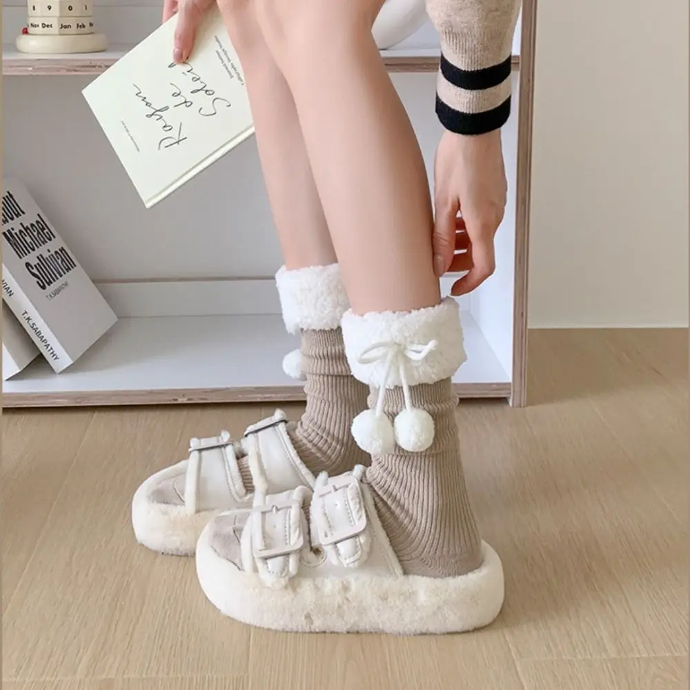 Cotton Snow Boot Socks for Women