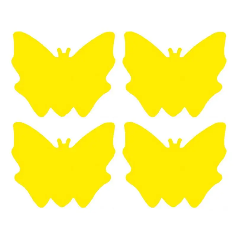 4 Pz Colla Fly Catcher Afidi Carta Per Insetti Appiccicoso Giallo Appiccicoso Fly Trap Carta Frutta Mosche Insetto Afidi Colla Catcher Fly