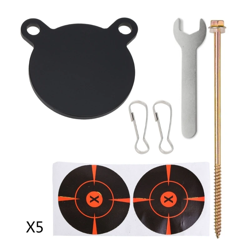 

Alloy Durable Shooting Tar-get Thick 3" Air Gun Target with Slpatter Target Shooting Target System Shooting Drop Shipping