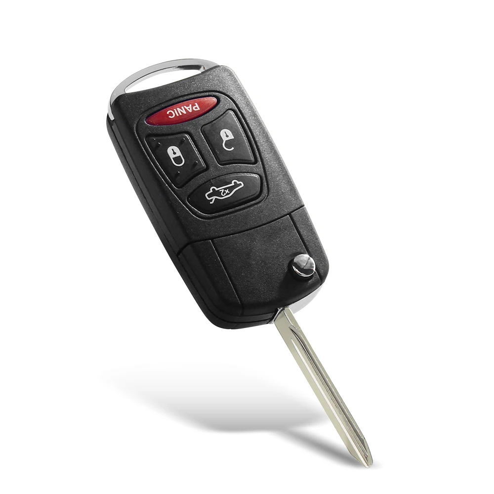 Key Case Car Key Car Key Shell Key Shell 3 + 1Buttons for Chrysler Dodge Jeep