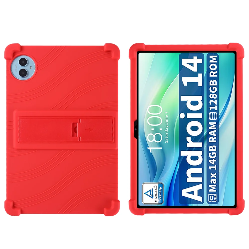 Multi-Angle Shockproof Silicone Stand Case, Adjustable Protective Shell