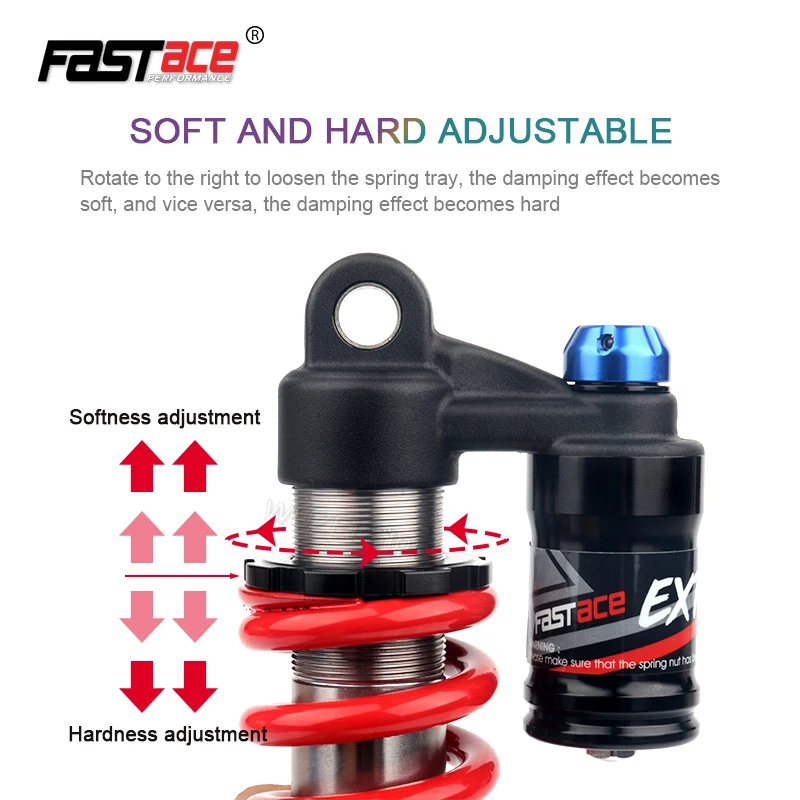 Fastace BDA53RC MTB Downhill Bicycle Shock Absorber190 200 210 220