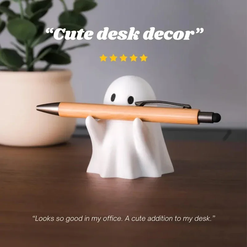 Spooky Ghost Pen Holder 2