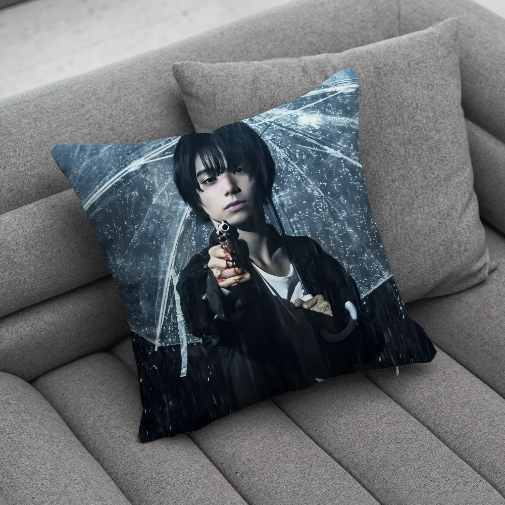 Actor N-Nijiro Murakami Pillow Case Soft Cushion Cases for Farmhouse Sofa Decor Home Decorations and Protector 5